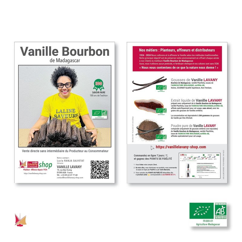 Flyer A6 à distribuer à vos Clients