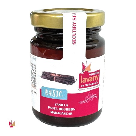 LAVANY Pasta di Vaniglia - Vaso in Vetro - Peso netto 125 g